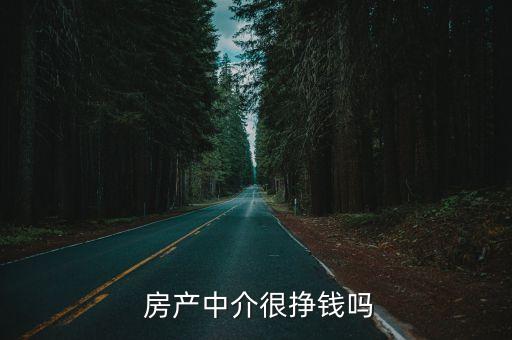  房產(chǎn)中介很掙錢嗎