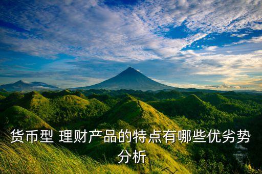 貨幣型 理財產品的特點有哪些優(yōu)劣勢 分析