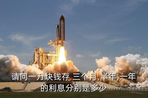 1萬(wàn)存入銀行死期三個(gè)月多少錢了