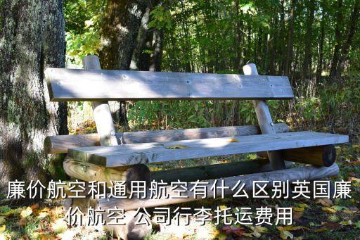 廉價(jià)航空和通用航空有什么區(qū)別英國廉價(jià)航空 公司行李托運(yùn)費(fèi)用