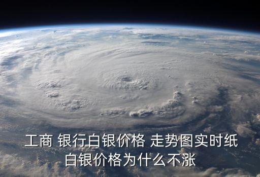  工商 銀行白銀價(jià)格 走勢圖實(shí)時(shí)紙白銀價(jià)格為什么不漲