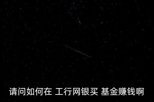 請(qǐng)問(wèn)如何在 工行網(wǎng)銀買(mǎi) 基金賺錢(qián)啊