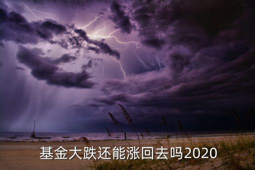  基金大跌還能漲回去嗎2020