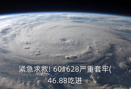 緊急求救! 601628嚴重套牢(46.88吃進