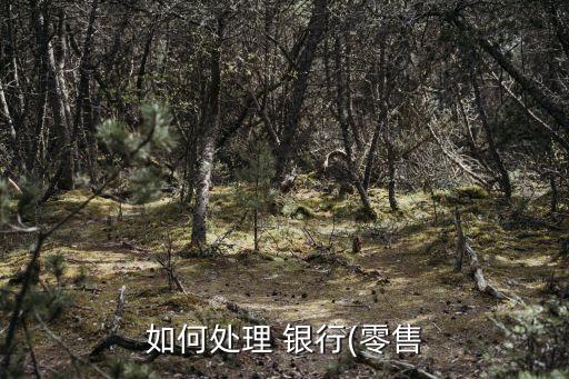 如何處理 銀行(零售