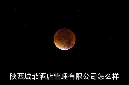 陜西城菲酒店管理有限公司怎么樣