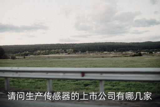 請問生產傳感器的上市公司有哪幾家