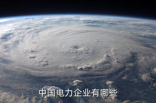 中國電力企業(yè)有哪些