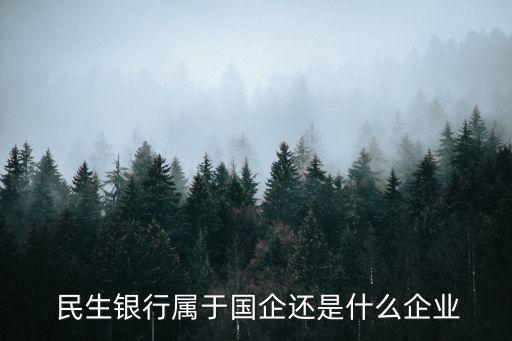  民生銀行屬于國企還是什么企業(yè)