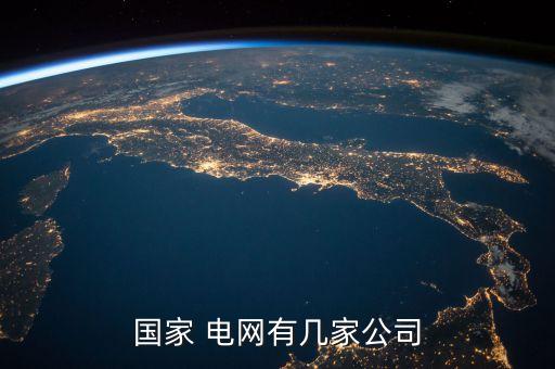 國家 電網(wǎng)有幾家公司