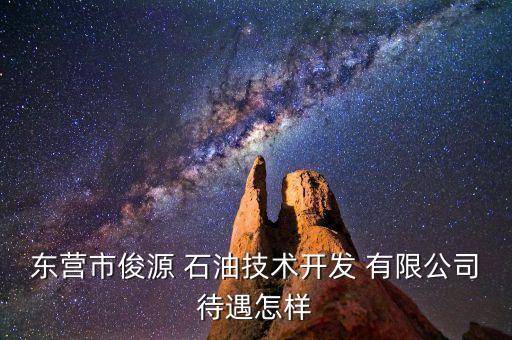 東營(yíng)市俊源 石油技術(shù)開發(fā) 有限公司待遇怎樣