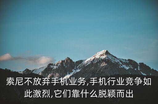 sony為什么退出中國(guó)