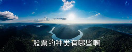  股票的種類有哪些啊