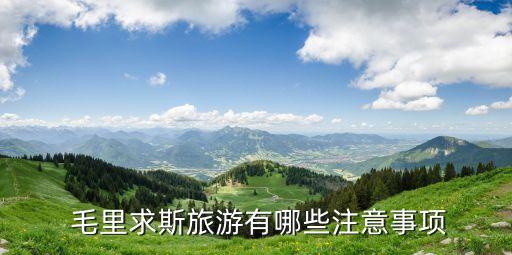  毛里求斯旅游有哪些注意事項(xiàng)