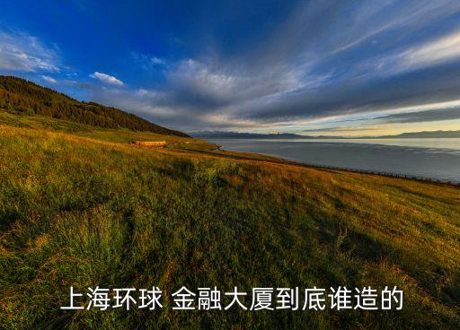  上海環(huán)球 金融大廈到底誰造的