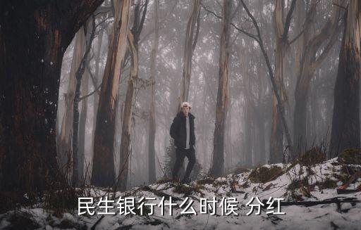 民生銀行什么時候 分紅