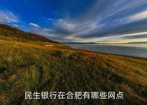  民生銀行在合肥有哪些網(wǎng)點