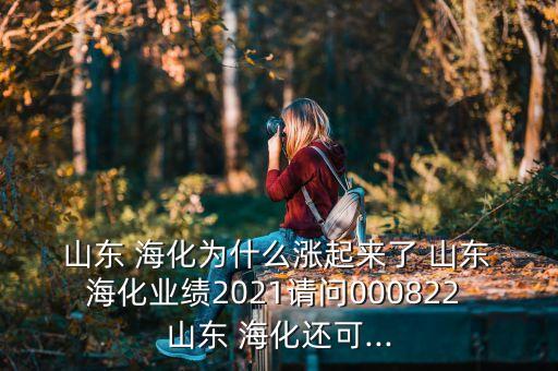  山東 海化為什么漲起來了 山東 ?；瘶I(yè)績2021請問000822 山東 ?；€可...