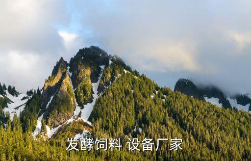 發(fā)酵飼料 設備廠家