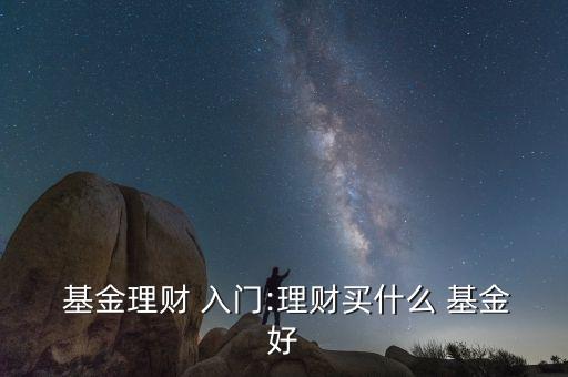  基金理財(cái) 入門:理財(cái)買什么 基金好