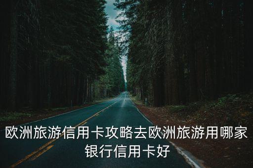 歐洲旅游信用卡攻略去歐洲旅游用哪家 銀行信用卡好