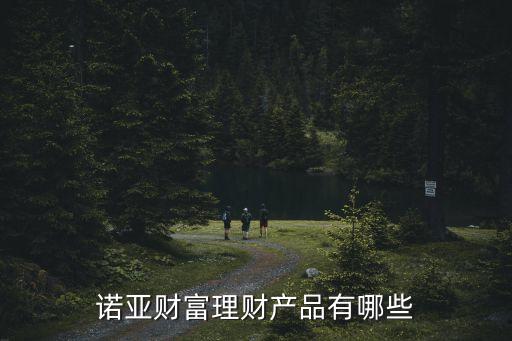 諾亞財富理財產(chǎn)品有哪些