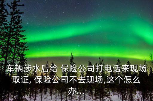 保險(xiǎn)公司沒(méi)有救援怎么辦