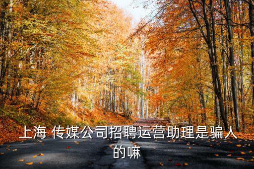  上海 傳媒公司招聘運(yùn)營(yíng)助理是騙人的嘛