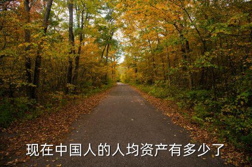 現(xiàn)在中國(guó)人的人均資產(chǎn)有多少了