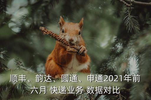 順豐、韻達(dá)、圓通、申通2021年前六月 快遞業(yè)務(wù) 數(shù)據(jù)對(duì)比