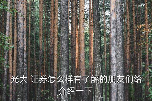 光大證券股票進(jìn)日分析