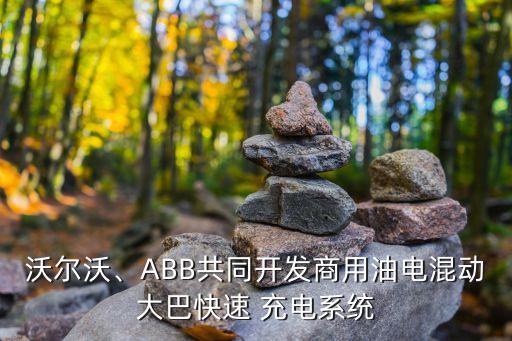 沃爾沃、ABB共同開發(fā)商用油電混動大巴快速 充電系統(tǒng)