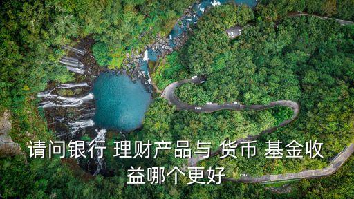請問銀行 理財(cái)產(chǎn)品與 貨幣 基金收益哪個(gè)更好
