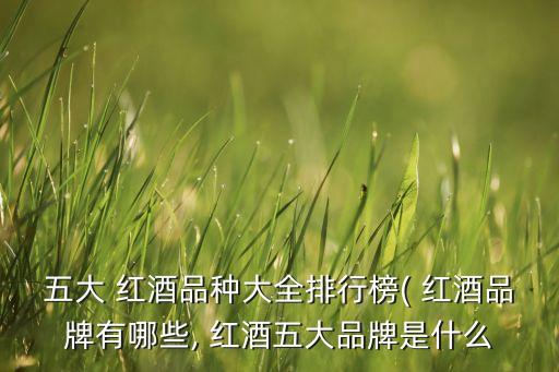 2015年中國紅酒進口商排名榜