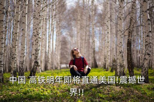 中國(guó) 高鐵明年即將直通美國(guó)!震撼世界!!