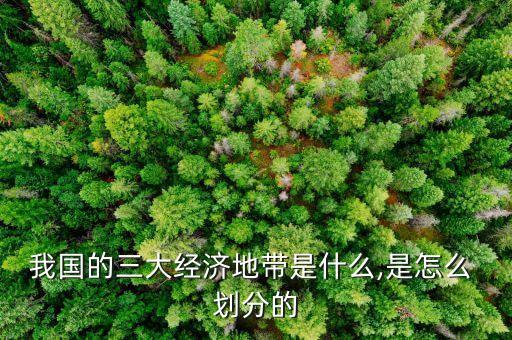 我國(guó)的三大經(jīng)濟(jì)地帶是什么,是怎么 劃分的