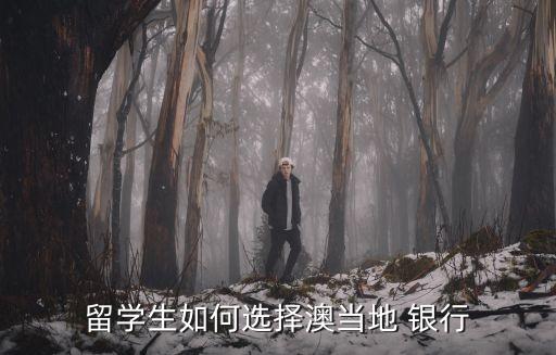 留學(xué)生如何選擇澳當(dāng)?shù)?銀行