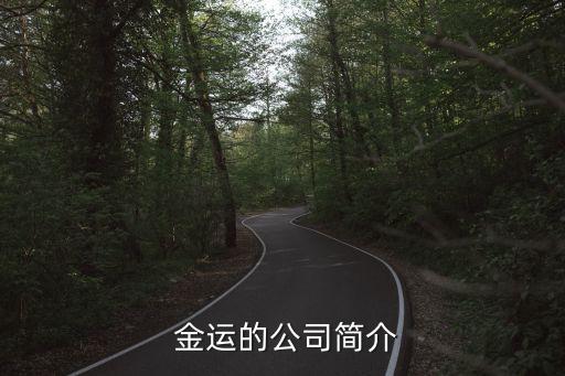  金運(yùn)的公司簡(jiǎn)介
