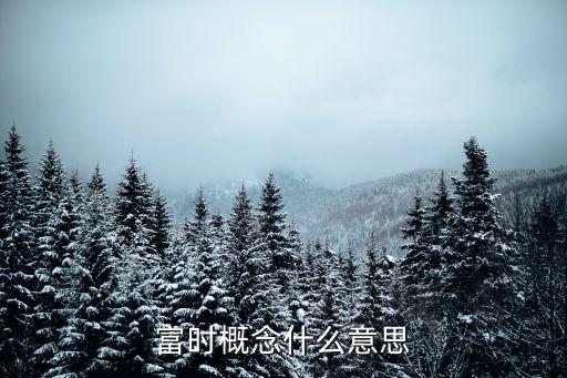 富時概念什么意思