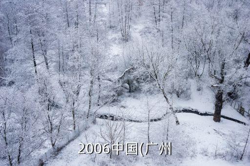 2006中國(廣州