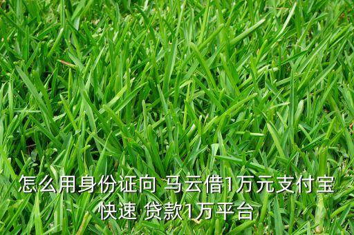 馬云的網(wǎng)上銀行怎么貸款,網(wǎng)上銀行貸款流程及條件