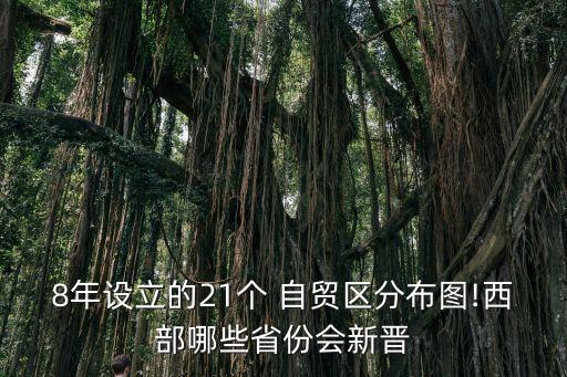 8年設(shè)立的21個 自貿(mào)區(qū)分布圖!西部哪些省份會新晉