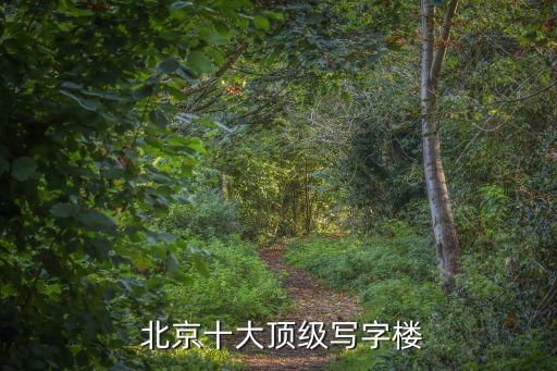  北京十大頂級(jí)寫字樓