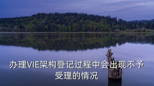 辦理VIE架構登記過程中會出現不予受理的情況