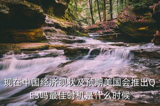 現(xiàn)在中國經(jīng)濟(jì)現(xiàn)狀及預(yù)期美國會推出QE3嗎最佳時機是什么時候