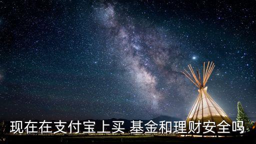 現(xiàn)在在支付寶上買(mǎi) 基金和理財(cái)安全嗎